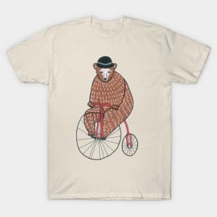 Bear On A Bicycle T-Shirt